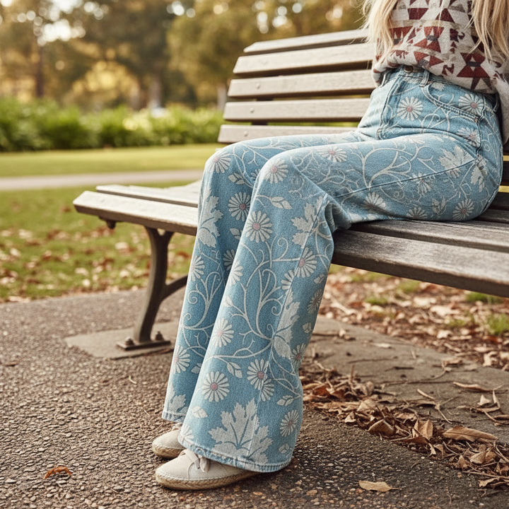 Mary | Pantalones Boho de Inspiración Vintage