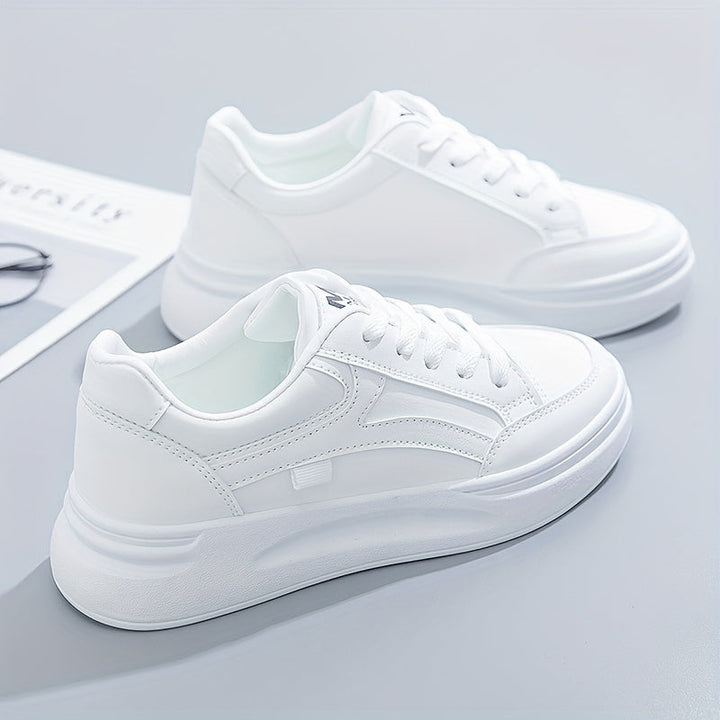 Elke | Zapatillas blancas elegantes con comodidad ligera