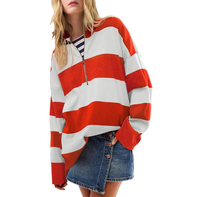 Autumn | Suéter de Cuello Alto Oversized Estiloso con Detalle de Media Cremallera