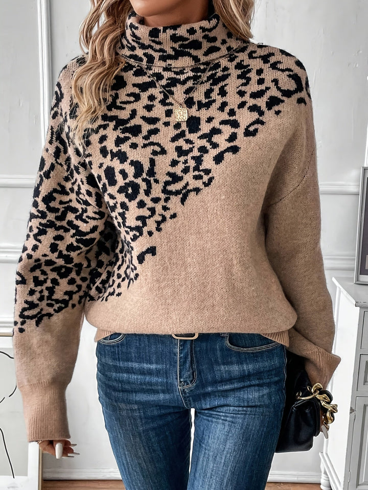 Zayna | Suéter de Leopardo