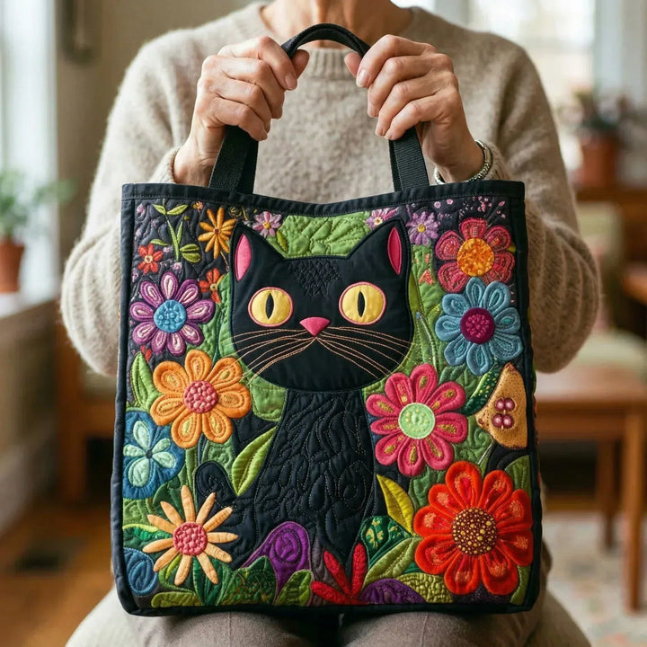 Cartera Artesanal | Gato Negro Encantado