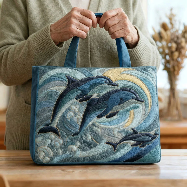 Cartera Artesanal | Delfín del Océano