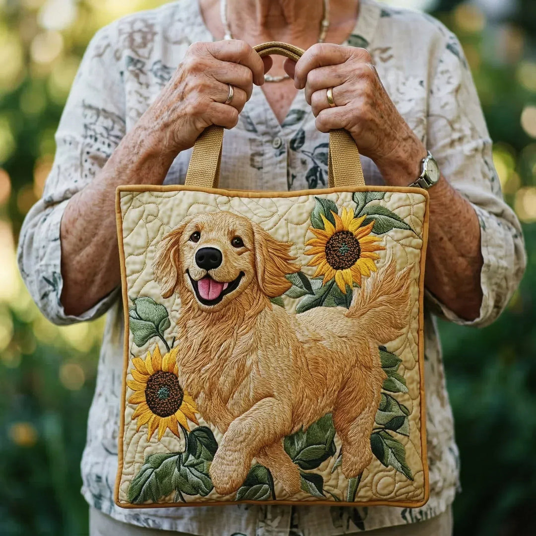 Cartera Artesanal | Golden Retriever