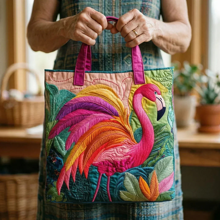Cartera Artesanal | Flamenco Arcoíris