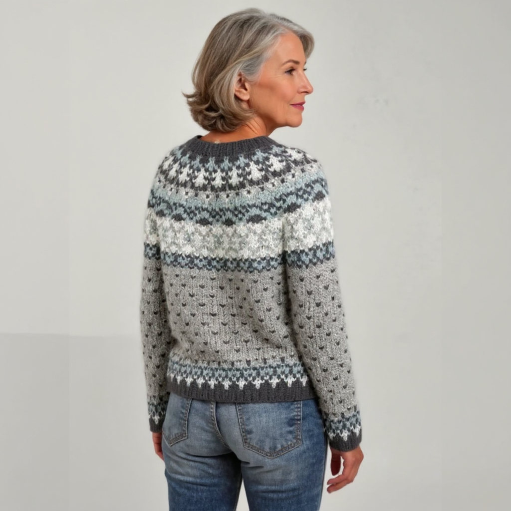 Denise | Suéter de Lana Retro