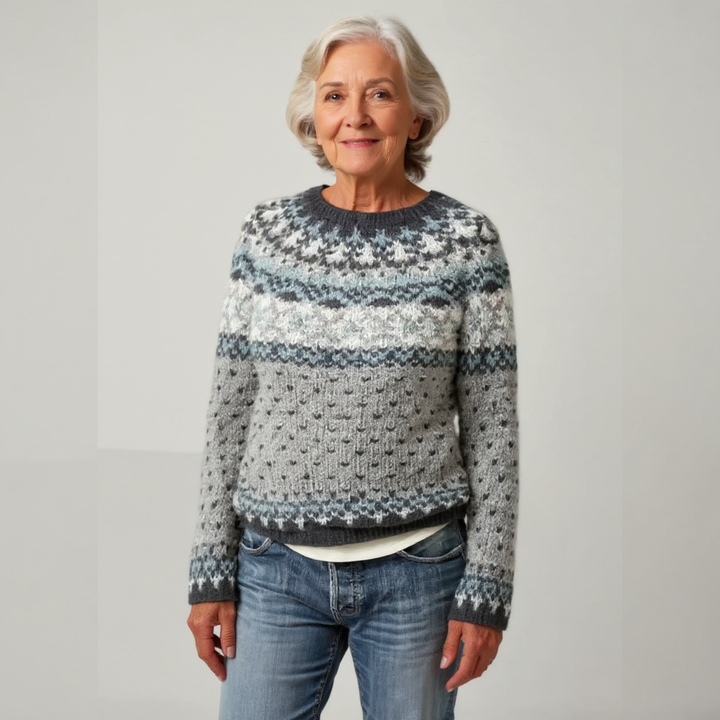 Denise | Suéter de Lana Retro