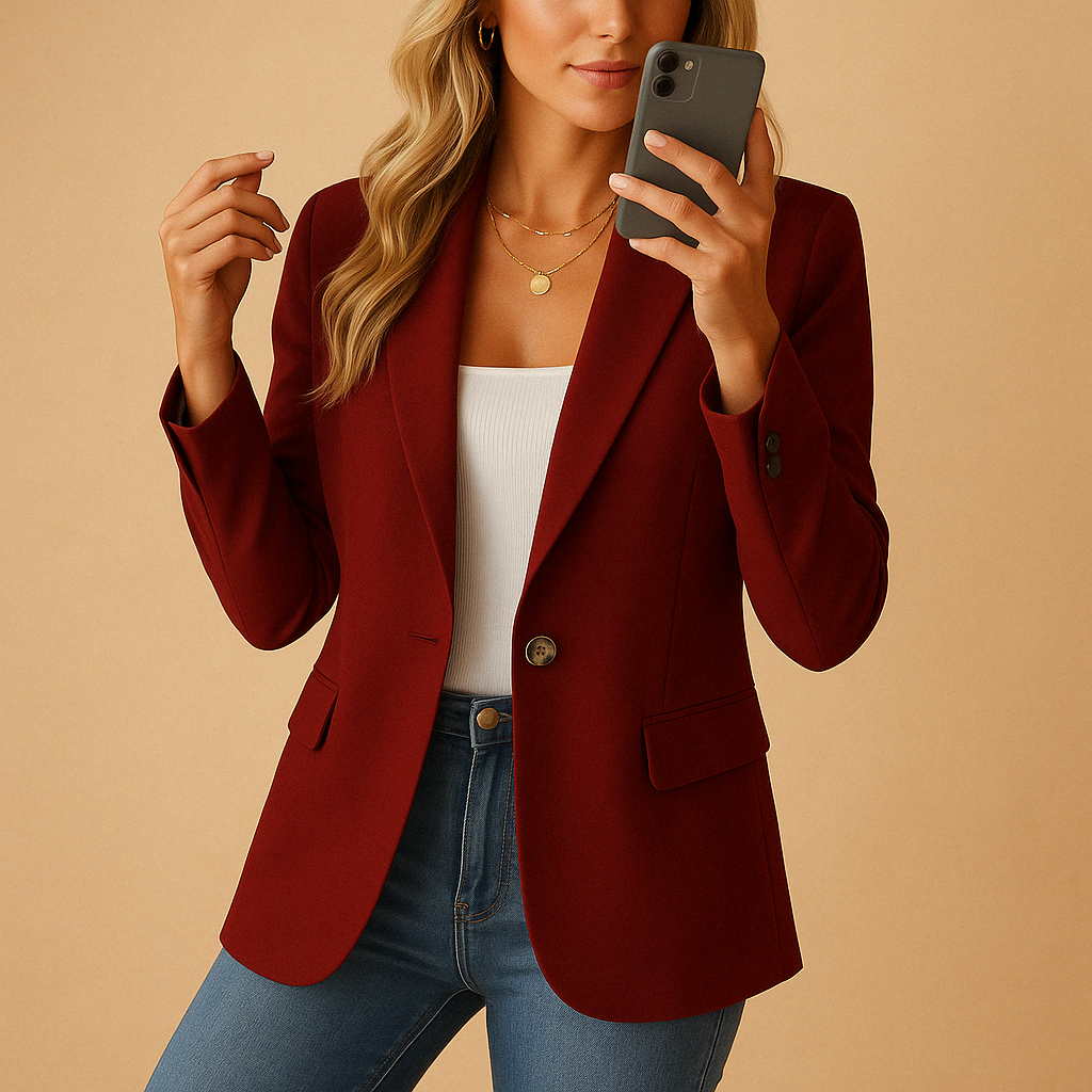 Soledad | Blazer Ajustado Cómodo