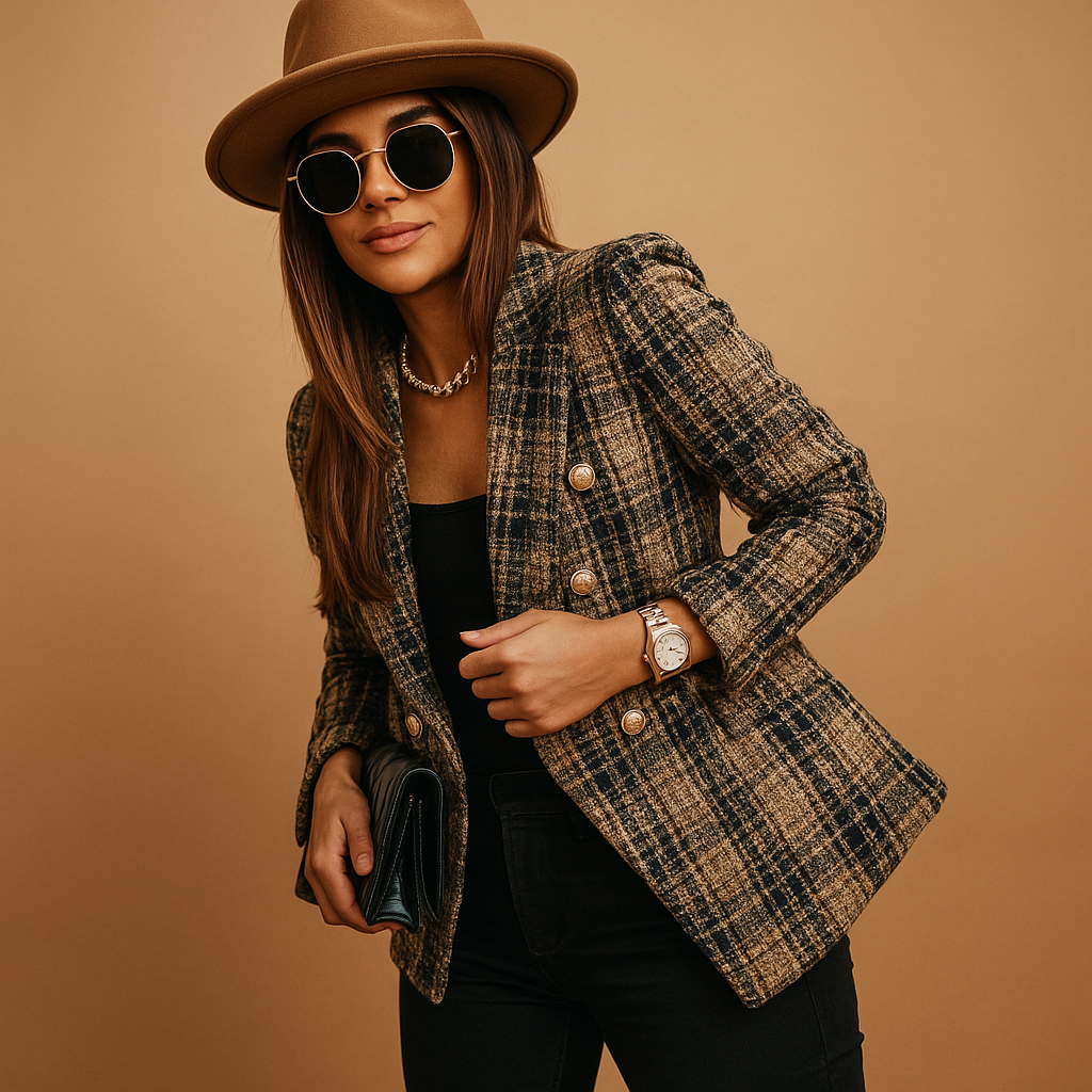 Sora | Blazer Sastre Corte Elegante