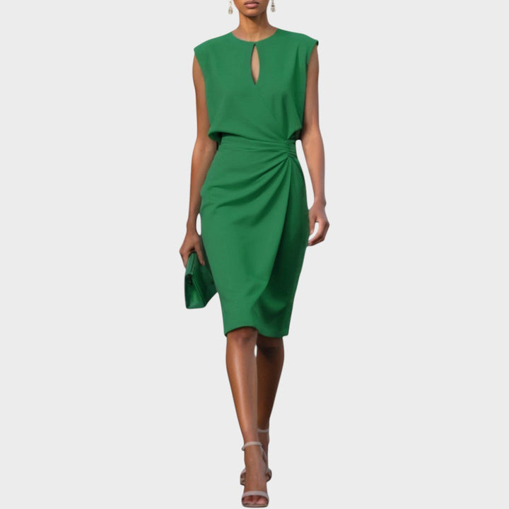 Daniela | Vestido Midi Manga Larga