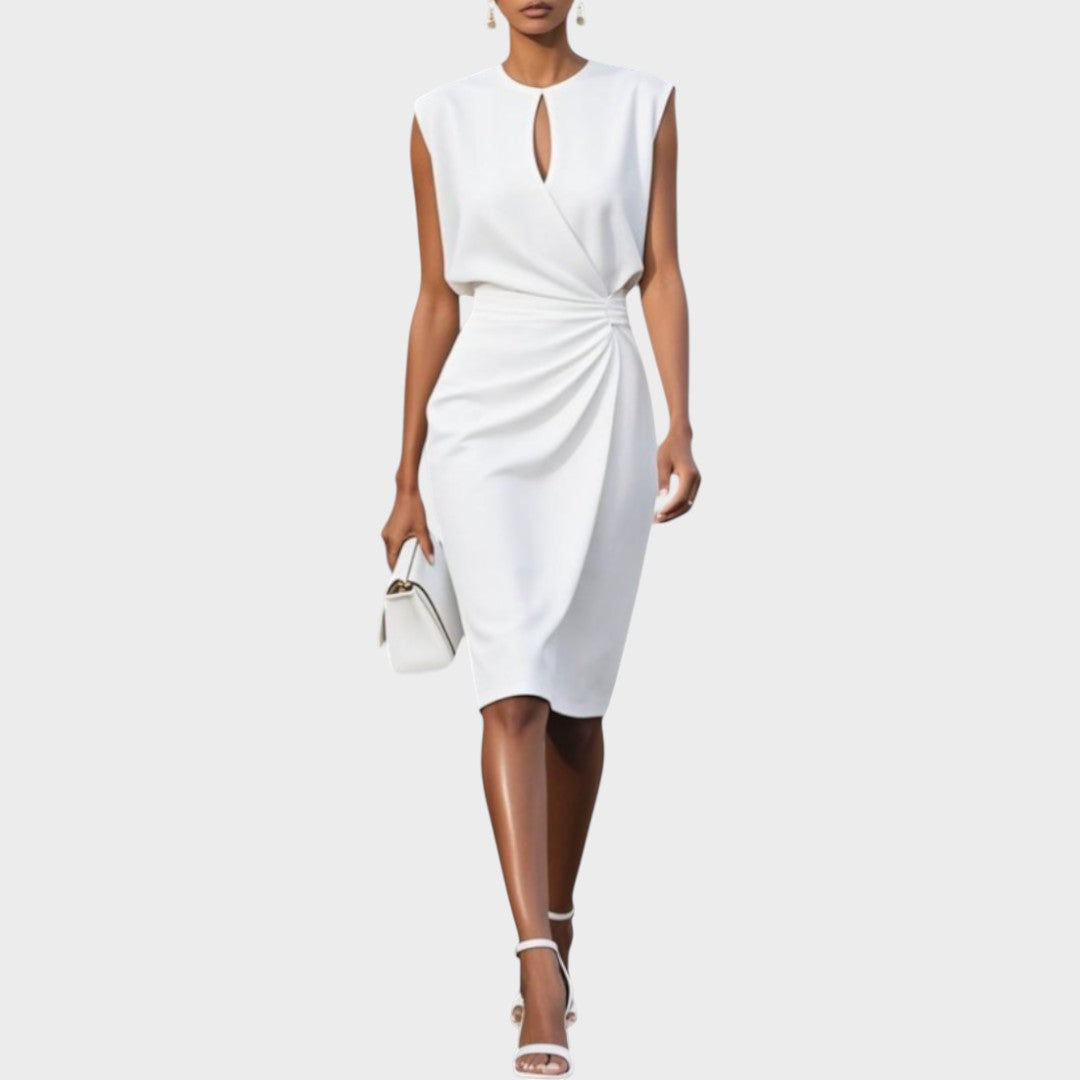 Daniela | Vestido Midi Manga Larga