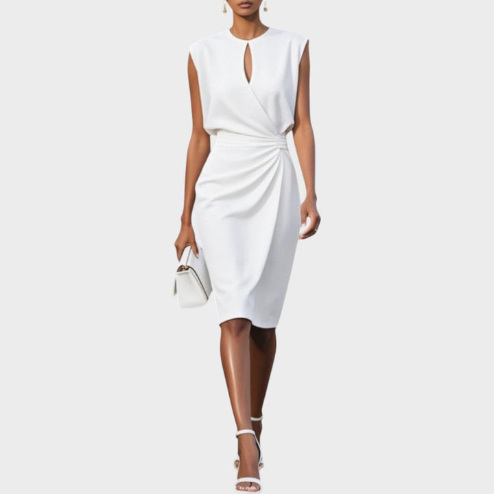 Daniela | Vestido Midi Manga Larga