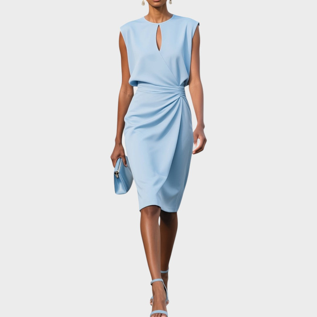Daniela | Vestido Midi Manga Larga