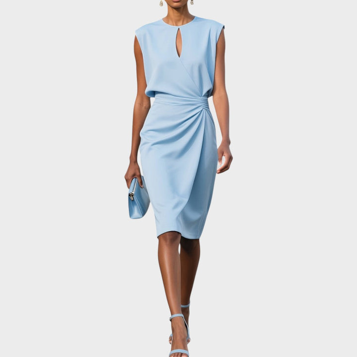 Daniela | Vestido Midi Manga Larga