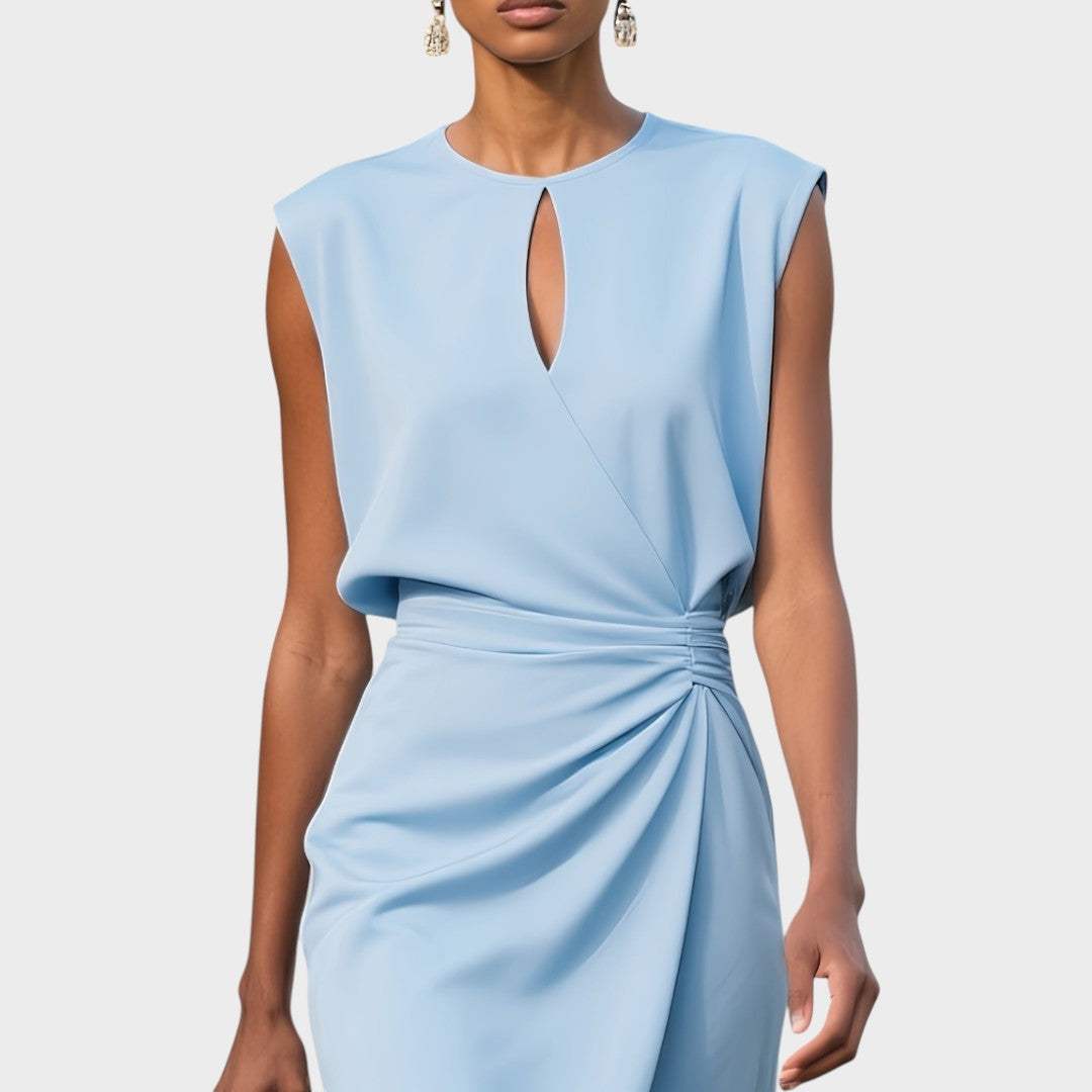Daniela | Vestido Midi Manga Larga