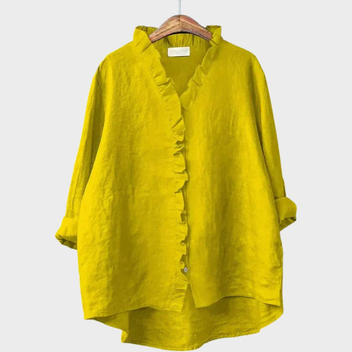 Sol | Blusa Oversize con Cuello en V