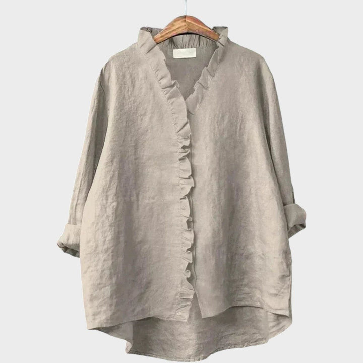 Sol | Blusa Oversize con Cuello en V