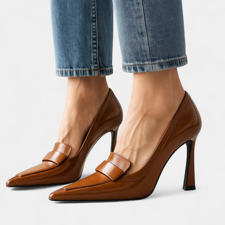 Ximena | Stilettos de Cuero
