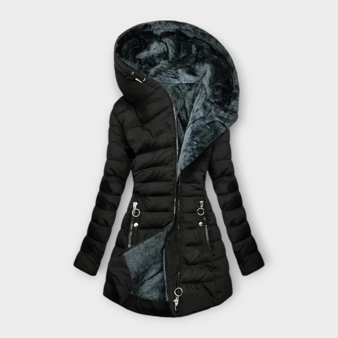 Polarine | Chaqueta acolchada con forro de forro polar