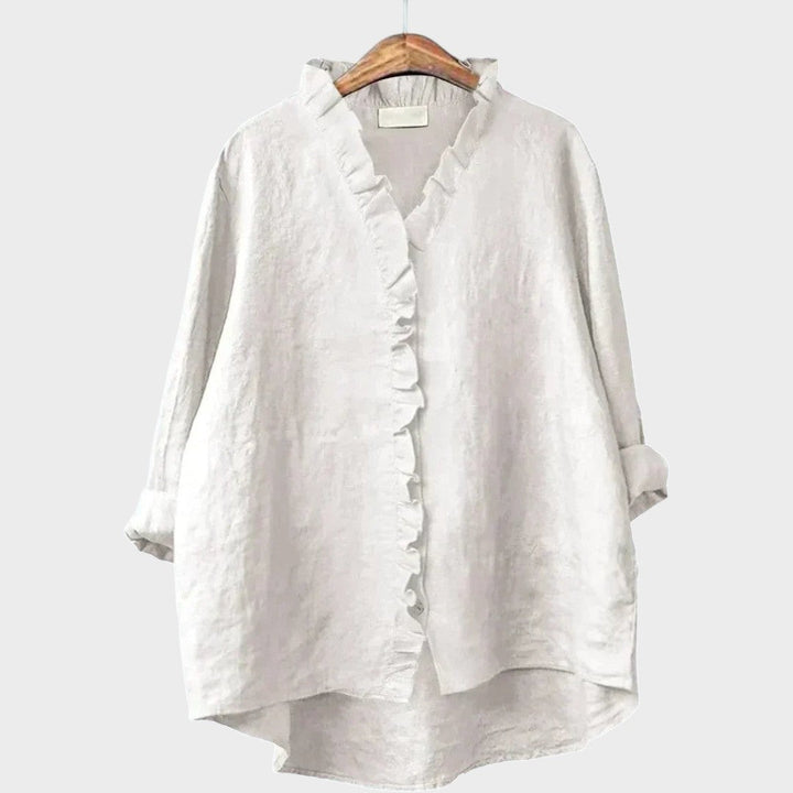 Sol | Blusa Oversize con Cuello en V