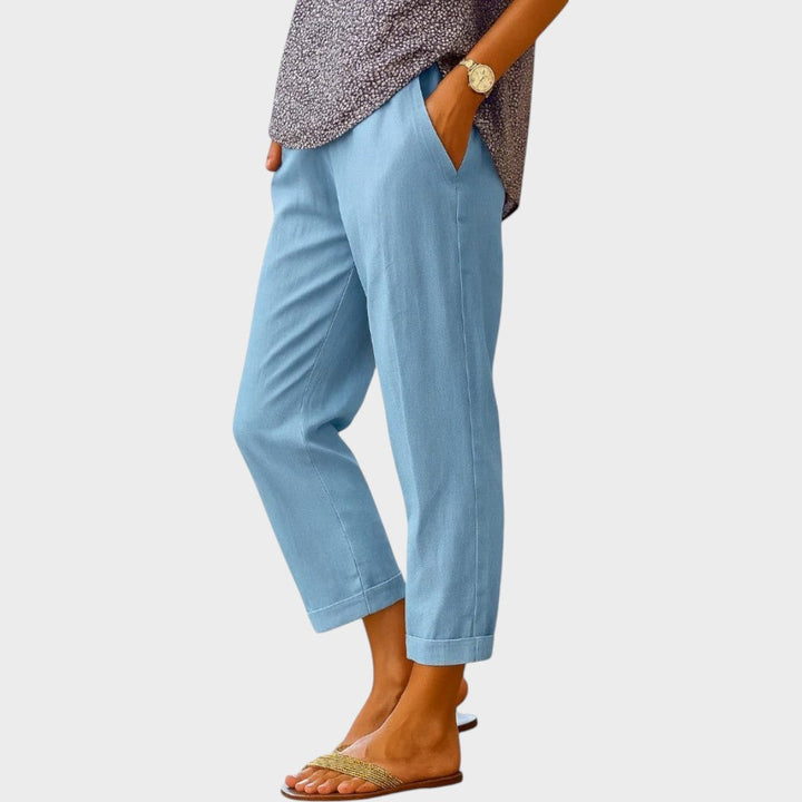 Agustina | Pantalón Liviano de Corte Recto