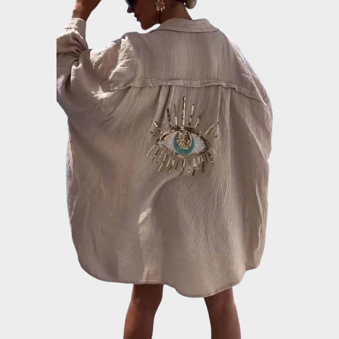 Vera | Blusa Bordada con Lentejuelas