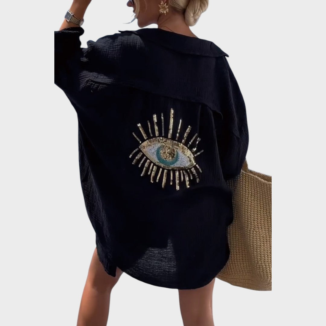 Vera | Blusa Bordada con Lentejuelas