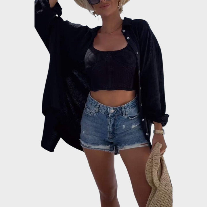 Vera | Blusa Bordada con Lentejuelas