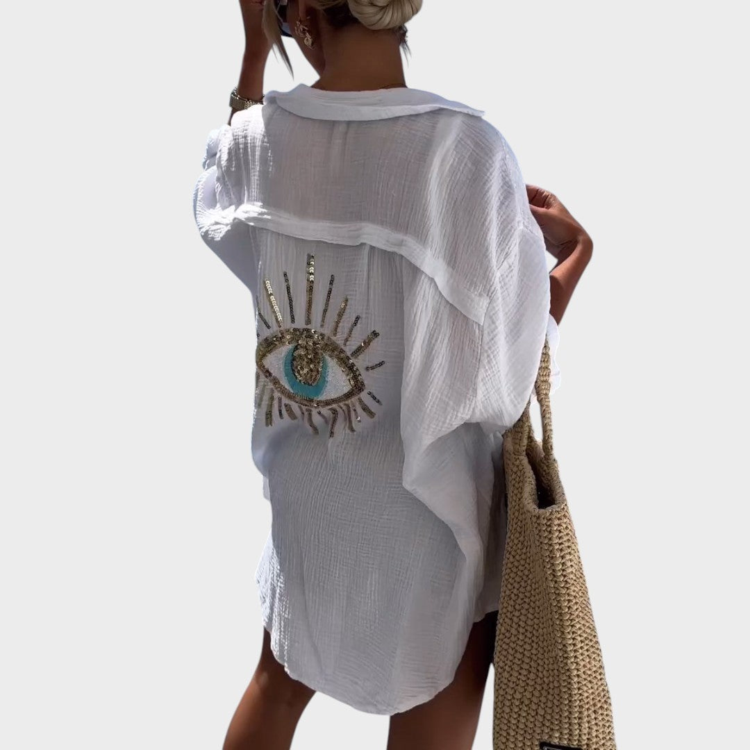 Vera | Blusa Bordada con Lentejuelas