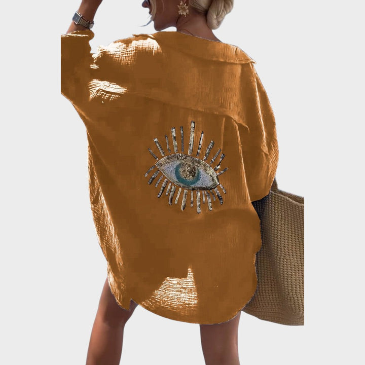 Vera | Blusa Bordada con Lentejuelas