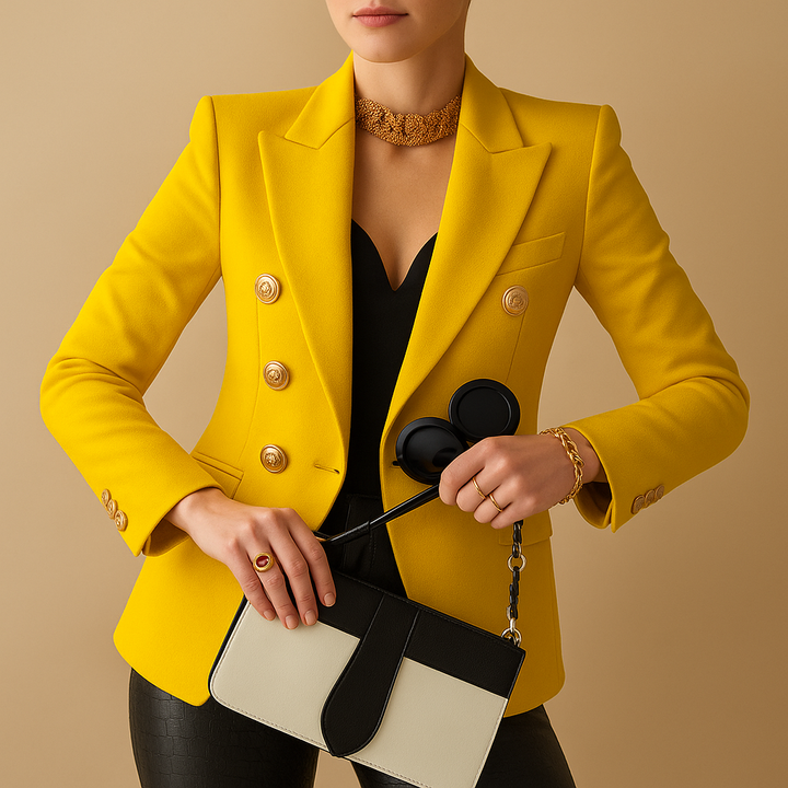 Noelia | Blazer Largo Elegante