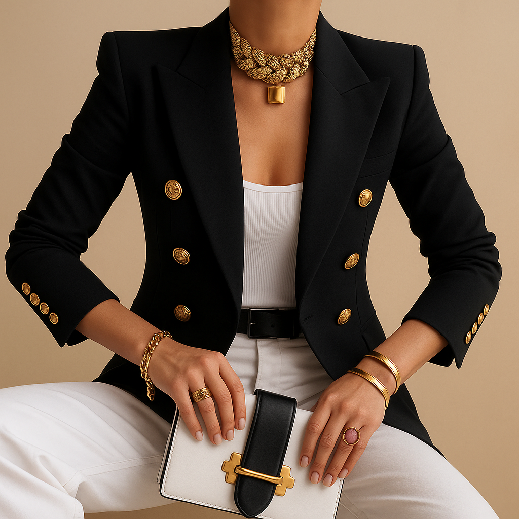 Noelia | Blazer Largo Elegante