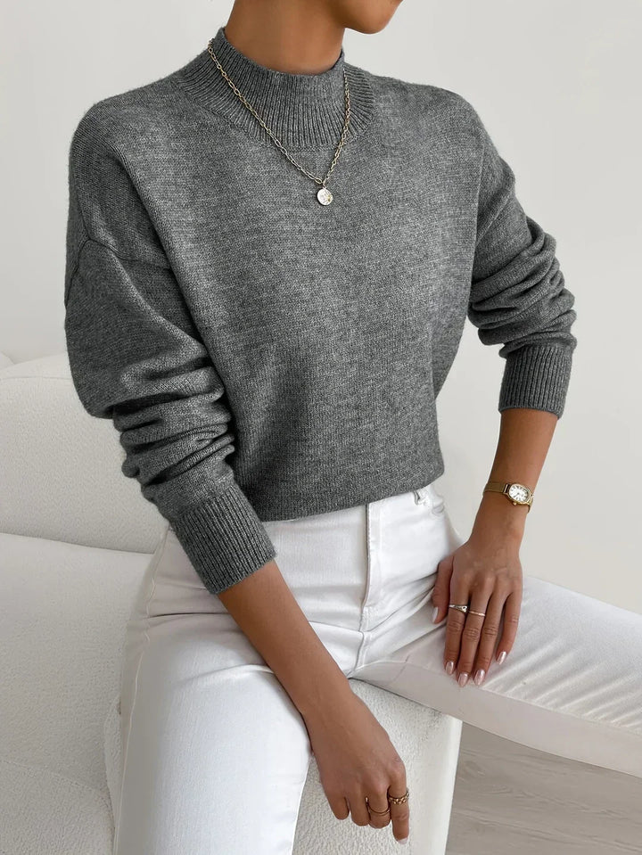 Catalina | Suéter Elegante de Cuello Alto