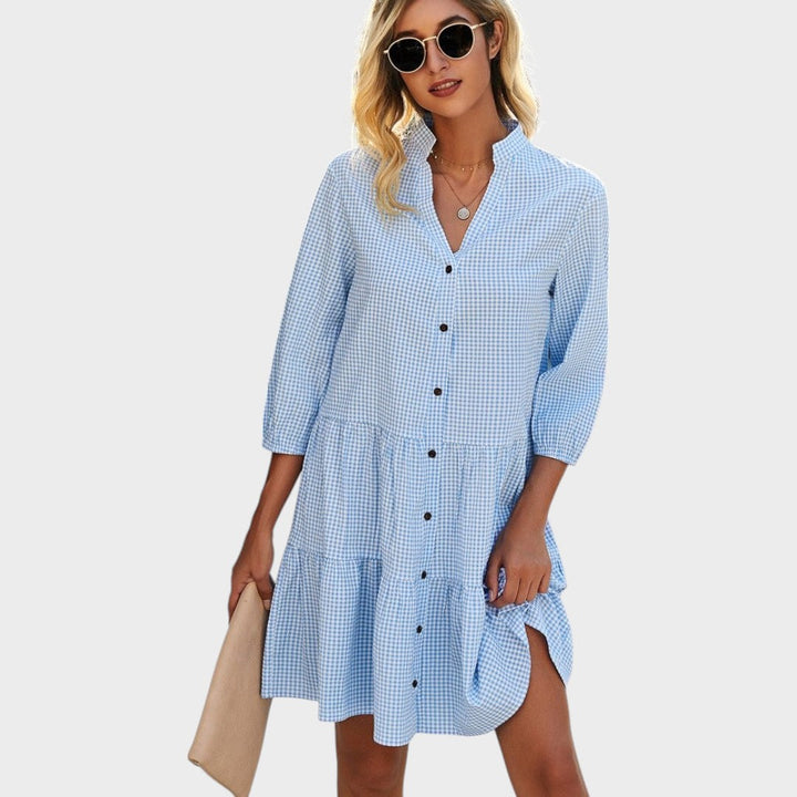 Elena | Vestido Midi Fluido