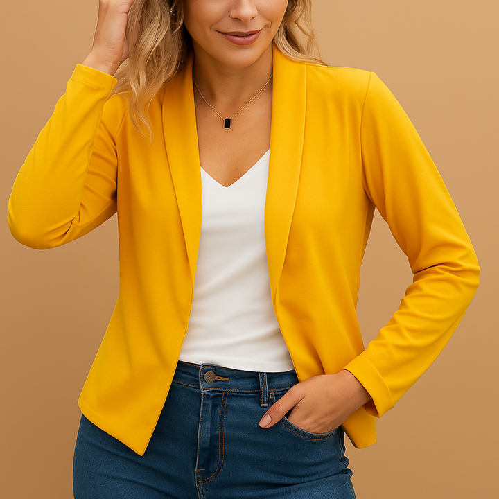 Nela | Blazer Abierto Moderno