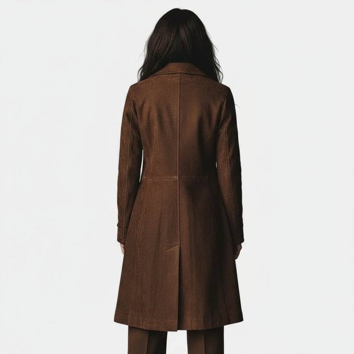 Esmée | Abrigo Largo con Elegancia y Comodidad Atemporal para el Día y la Ciudad