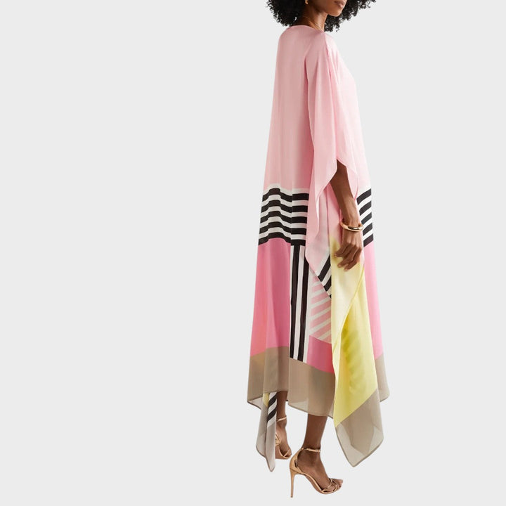 Antonia | Vestido Elegante con Diseño Geométrico