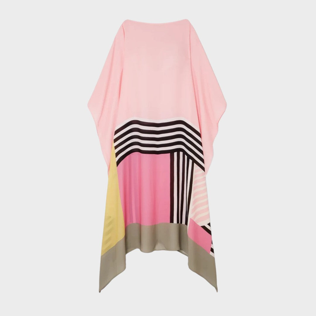Antonia | Vestido Elegante con Diseño Geométrico