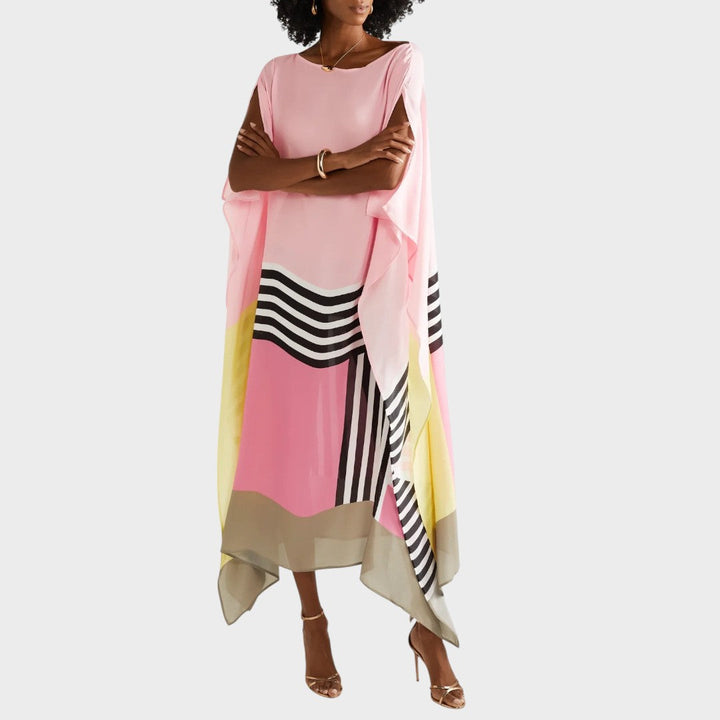Antonia | Vestido Elegante con Diseño Geométrico