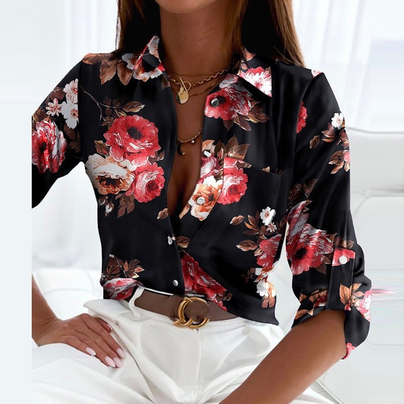 Clarisa | Blusa Clásica con Cuello