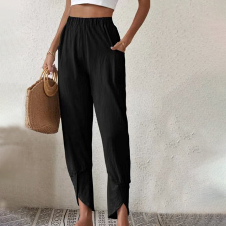 Essari | Pantalón con dobladillo abierto